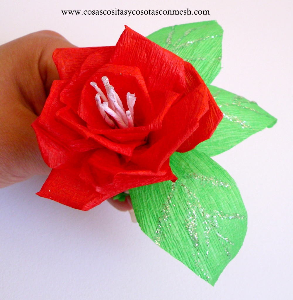 Decoraciones Papel Crepe ~ Flores de papel crepe para la primavera ~ cositasconmesh Decoraciones Papel Crepe ~ Flores de papel crepe para la primavera ~ cositasconmesh
