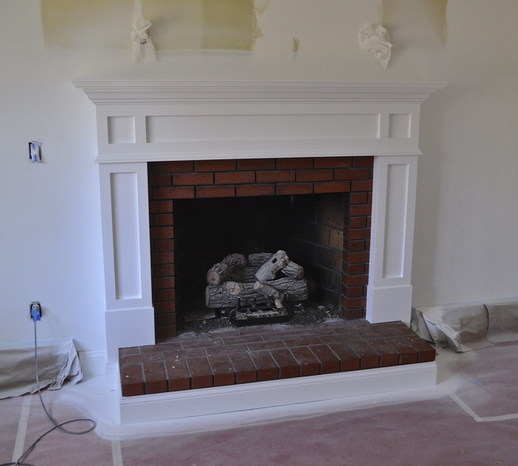 SoPo Cottage Fireplace and Mantle Update