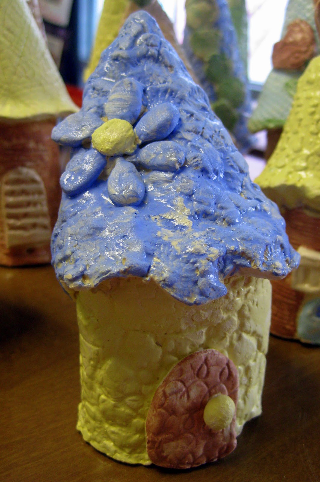 Cassie Stephens DIY Ceramic Gnome Homes