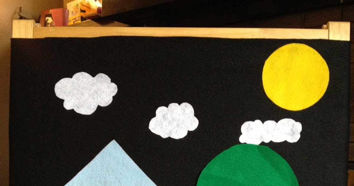 ...by Nic♥le DIY Felt Board for Toddlers/Preschoolers