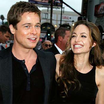 brad pitt and angelina jolie pictures together. ANGELINA JOLIE AND BRAD PITT: