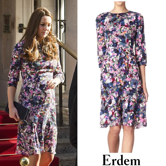 Kate Middleton in ERDEM Darla Dress