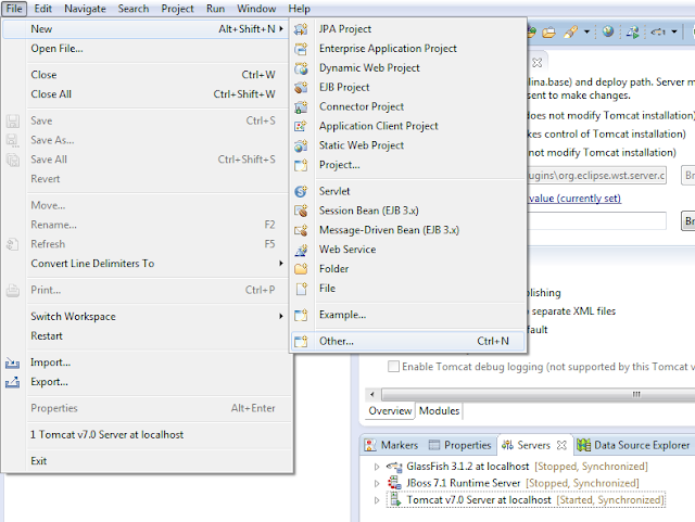 new other Как подключить tomcat к eclipse