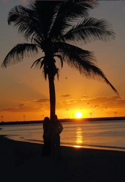Sunrise in Key West, Florida.