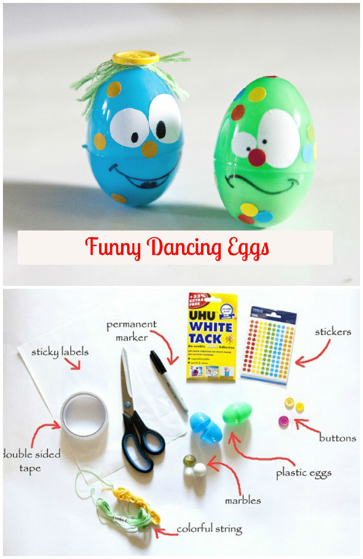 Frog in a pocket: Funny Dancing Eggs