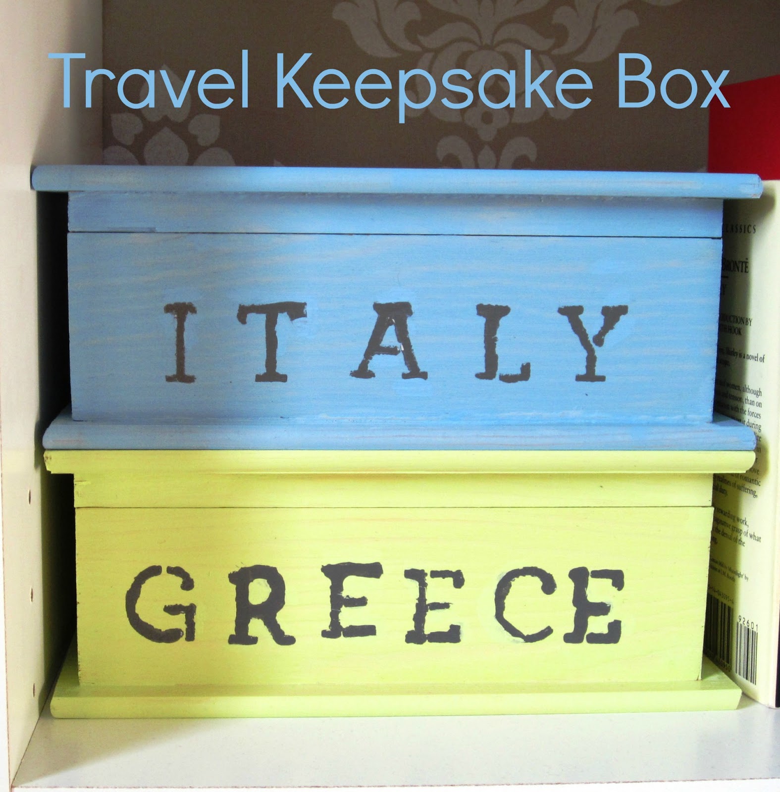 PinsterSisters Travel Keepsake Box Part 1