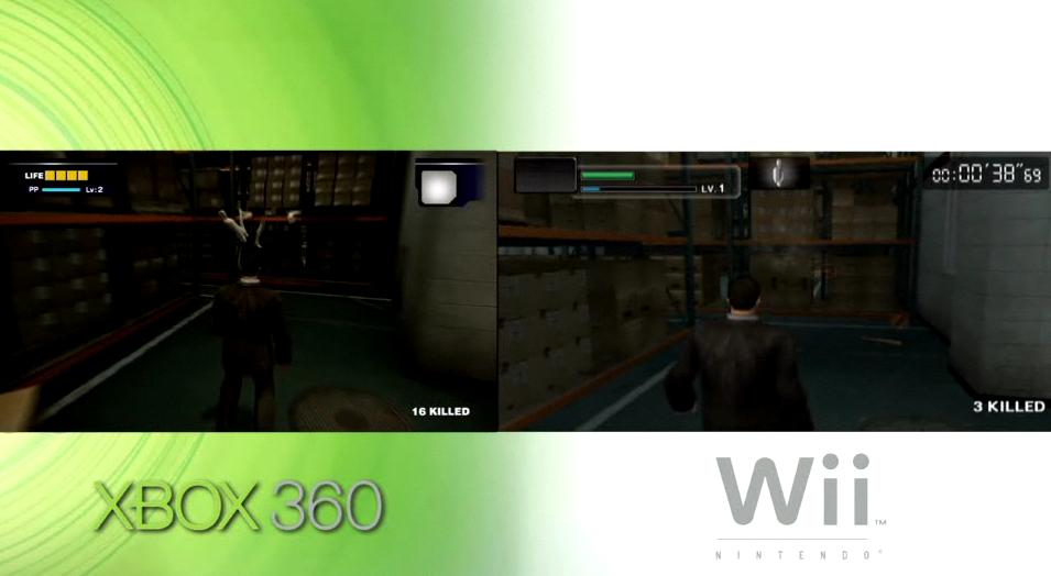Advanced Info Tec Comparação gráfica Xbox 360 vs Nintendo Wii