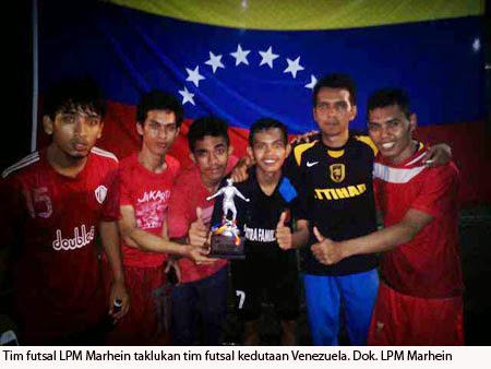 LPM UBK Taklukan Tim Futsal Kedutaan Venezuela