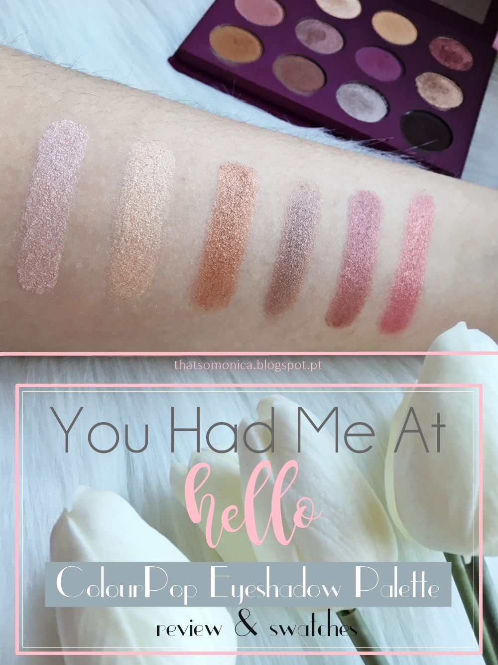 Colourpop S You Had Me At Hello Palette Review Swatches