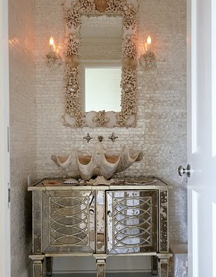 To Da Loos Decorating With Shells In Your Washroom Part 1