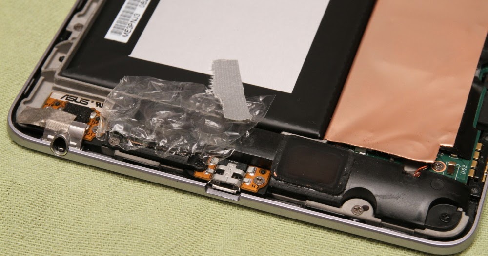 Prairie Rim Tech Fixing a crackling speaker on a Nexus 7