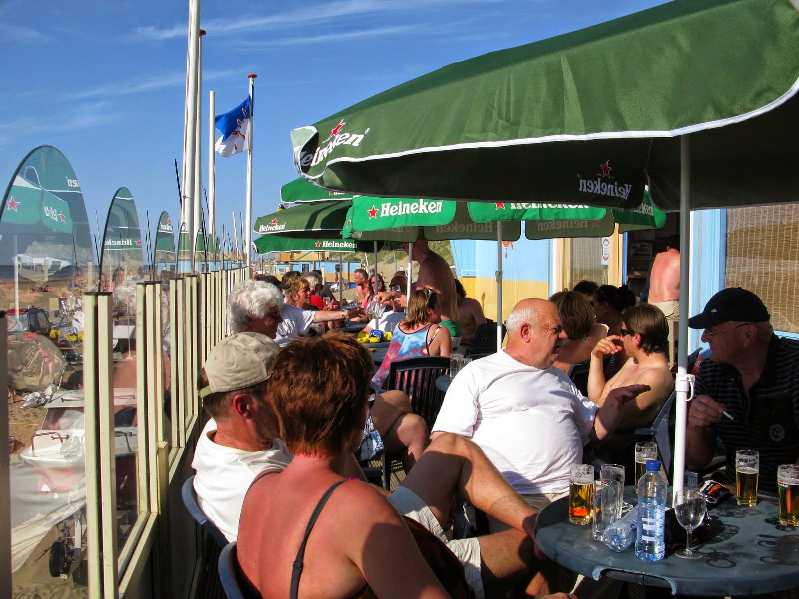 Op het terras