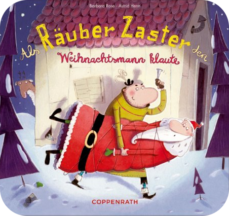 Damaris Liest Mini Bilderbuch Als Rauber Zaster Den Weihnachtsmann Klaute Von Barbara Rose