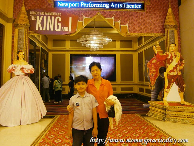 Watching The King And I at Resorts World Manila