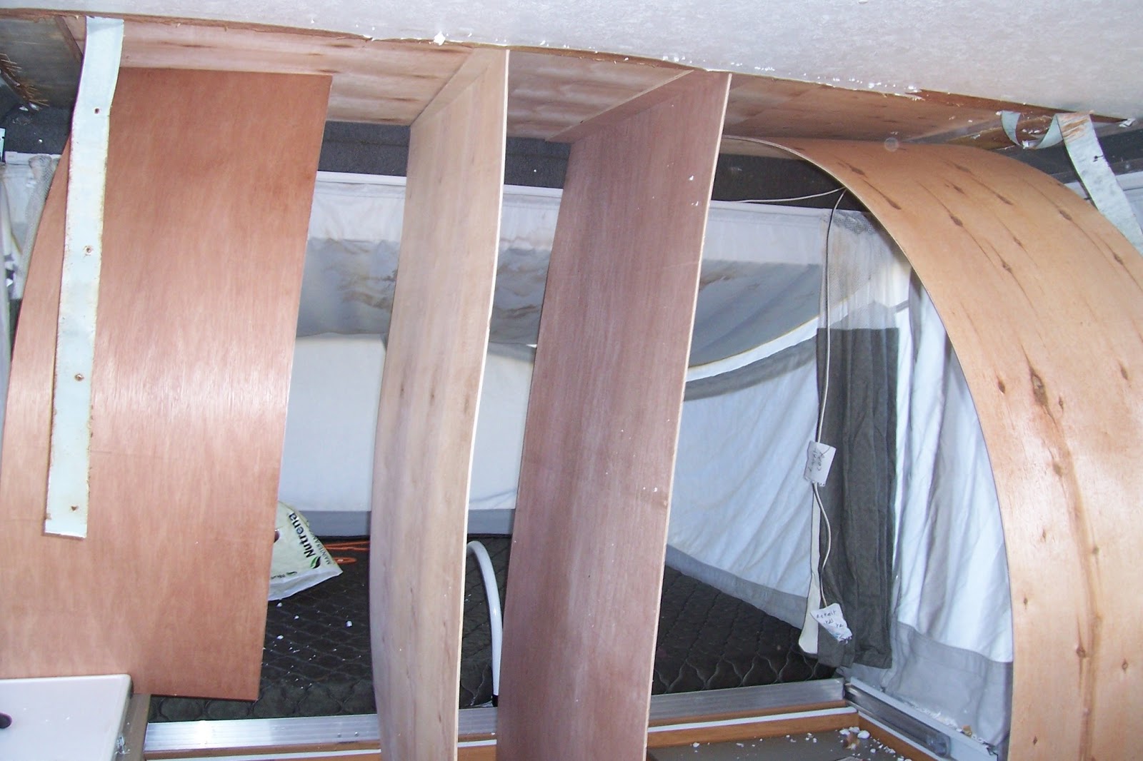 Scraprageous Scrapbooks Camper Repair Progressing