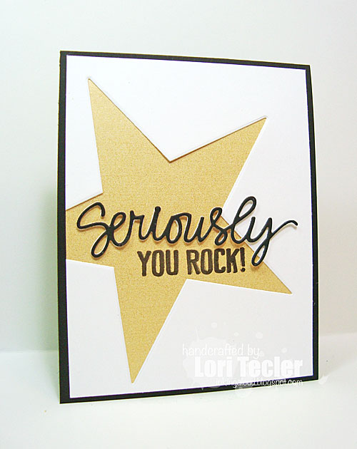 Seriously You Rock card-designed by Lori Tecler/Inking Aloud-stamps from Lil' Inker Designs Seriously You Rock card-designed by Lori Tecler/Inking Aloud-stamps from Lil' Inker Designs