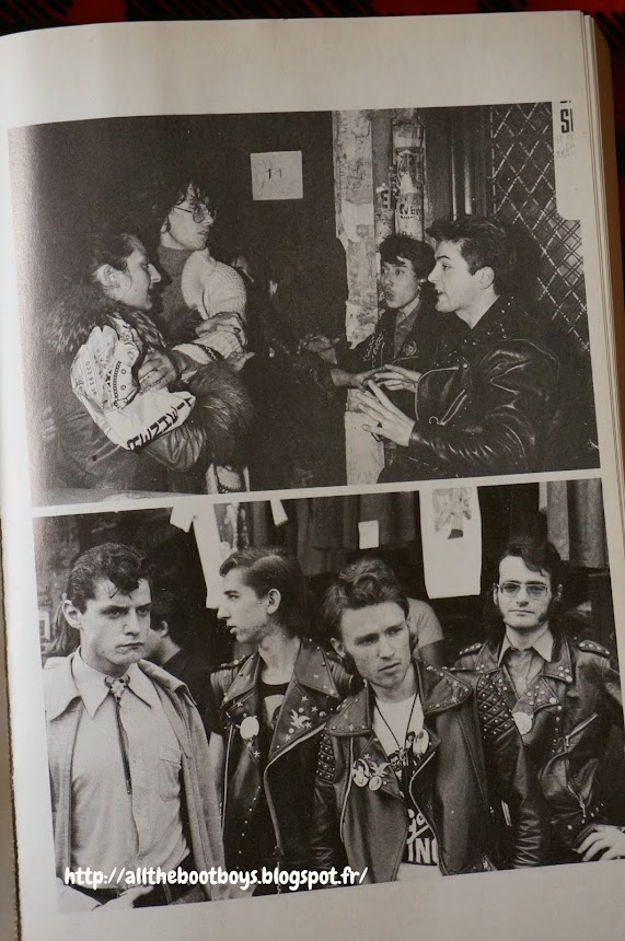 Le Cuir et le Baston - Maurice Lemoine - Photo Yan Morvan - editions Jean Claude Simoën - 1977 hell's angels motorbike rock'n roll