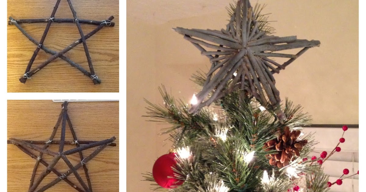 M's Projects Rustic Star Tree Topper