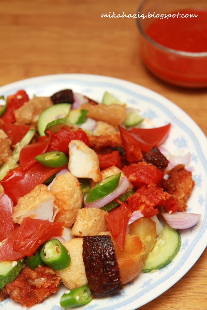 mikahaziq Tampines Food Famous Rojak at AlMahboob Rojak