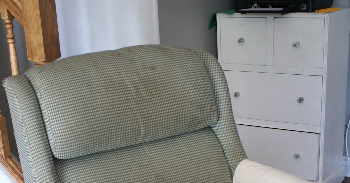 Custom Slipcovers by Shelley Swivel Rocker redo