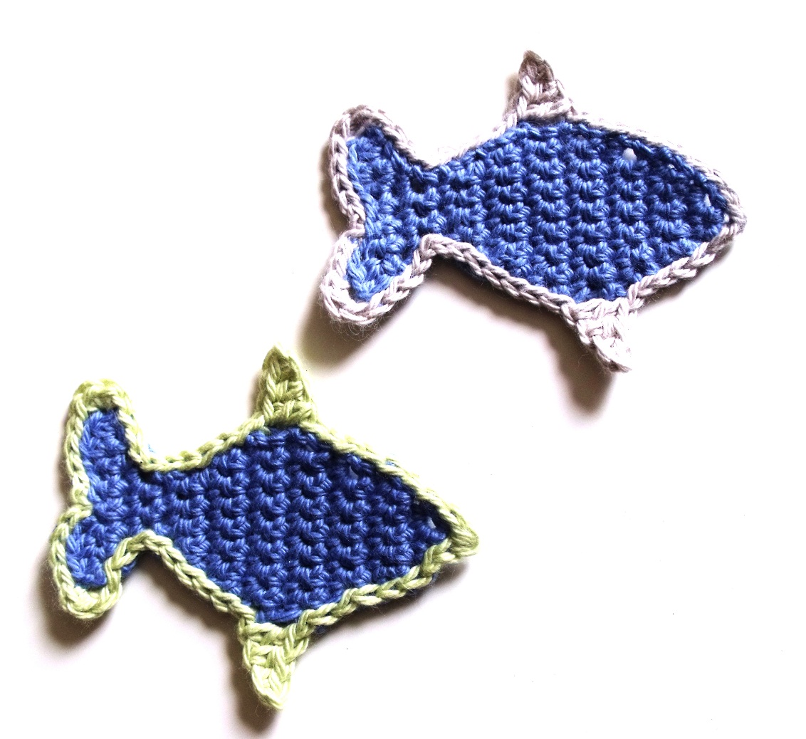 MICROCKNIT CREATIONS: Seaside, Seashells, Starfish and Fish