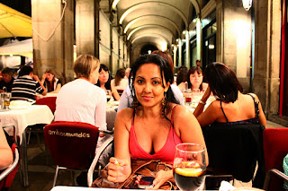 Placa Reial Barri Gotic Barcelona