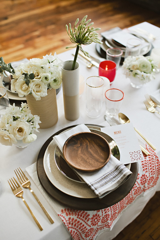 Welcoming tablescape
