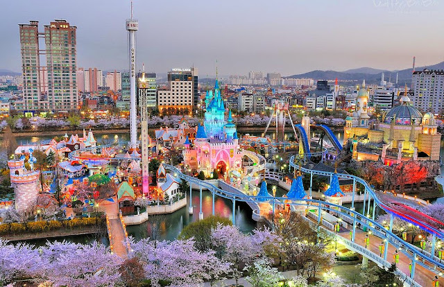 Trai nghiem tai Lotte World khu giai tri lon o Seoul