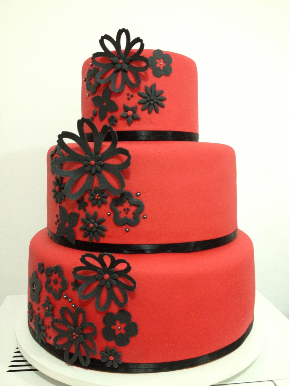 The cake is on the Table
