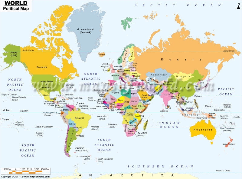 Hits All: The World Map Wallposters