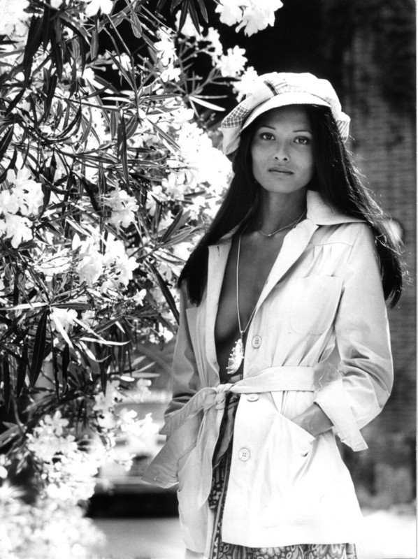 A promotional shot of Laura Gemser in the seventies