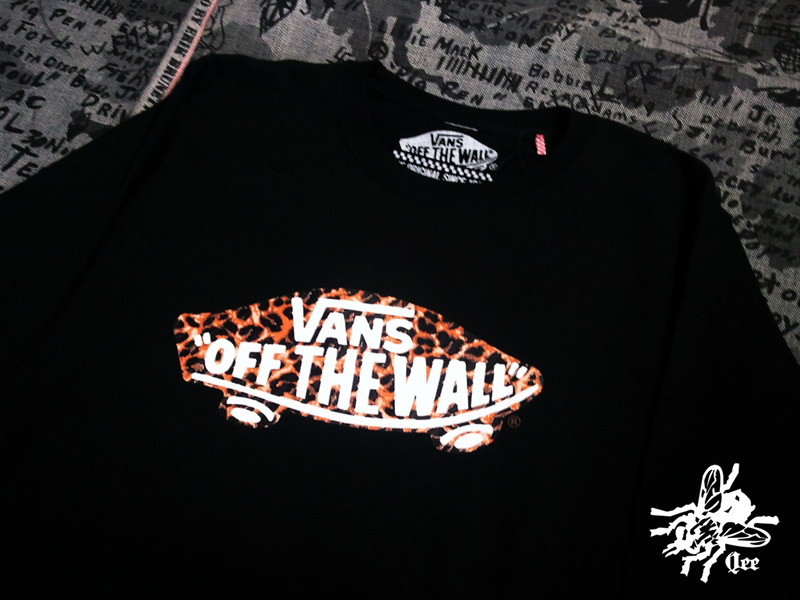 vans t shirt leopard