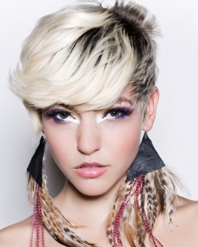 New Hairstyle 2014 Punked Up Short Layered Haircut 2014