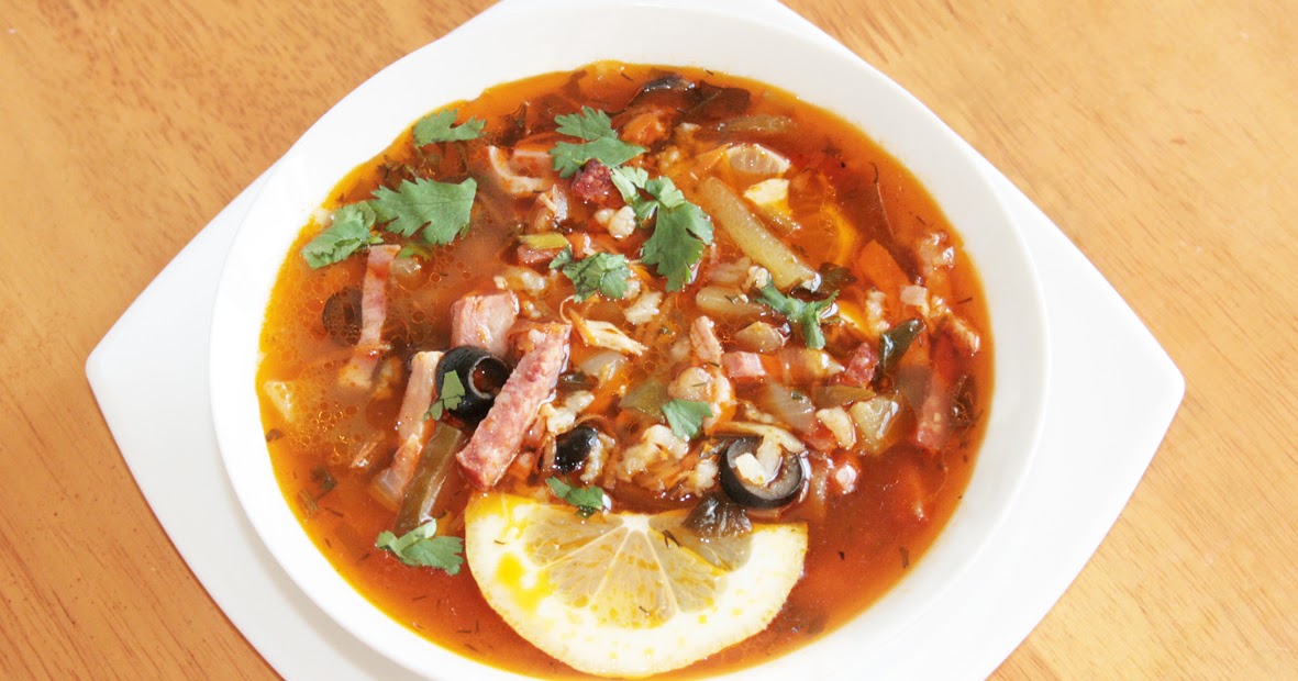 Солянка я мясная классическая рецепт