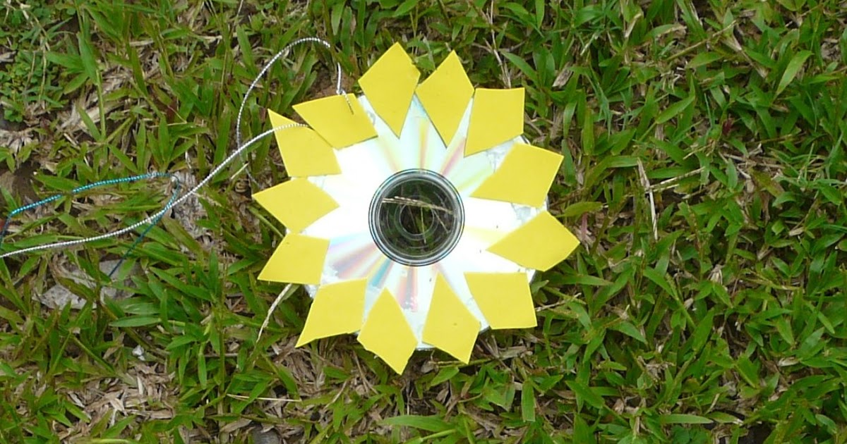 I love crafts May 12 CD suncatchers