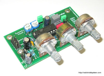 XR2206 function generator from www.radiohobbystore.com