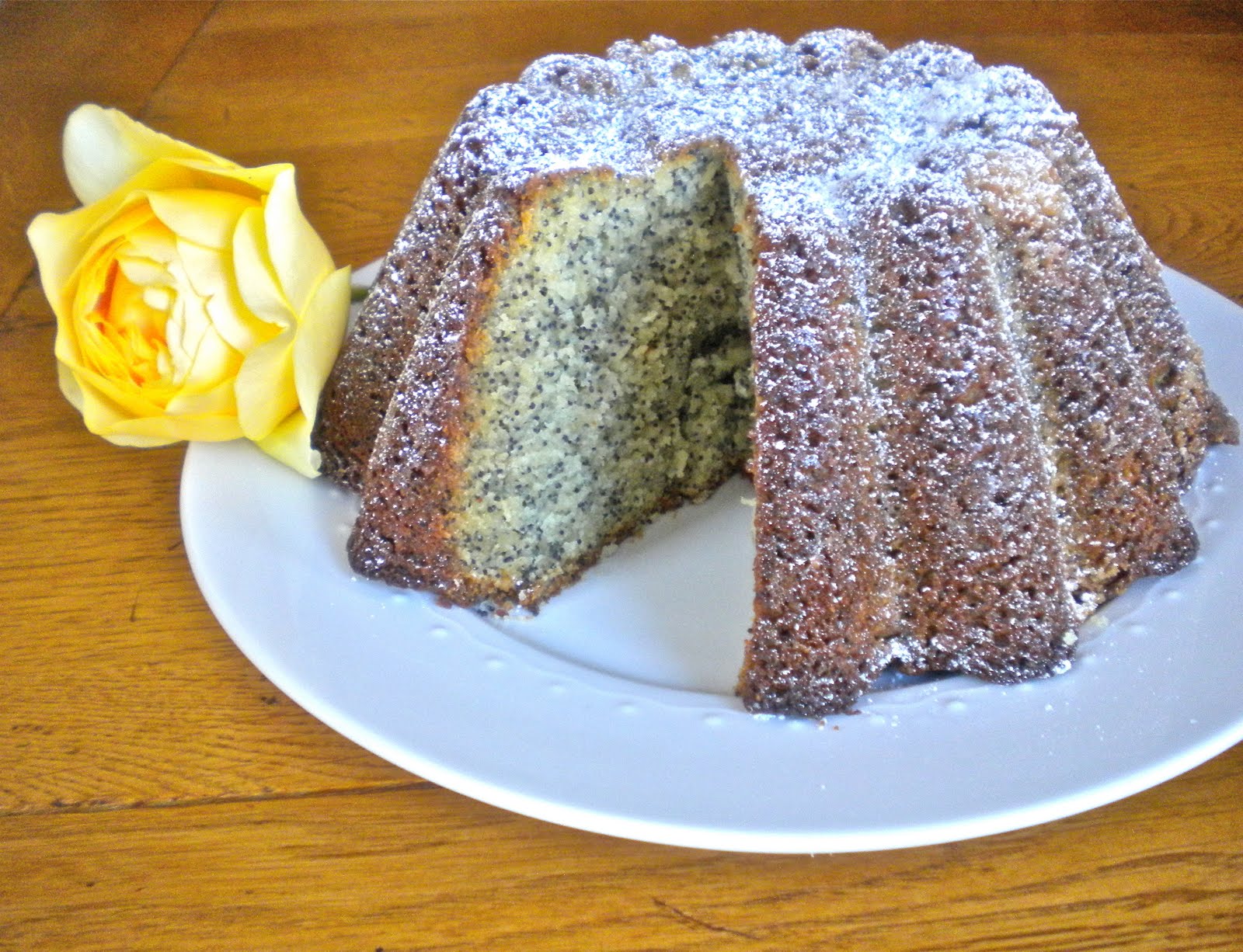 Kitchen Cactus Almond Poppy Seed Cake