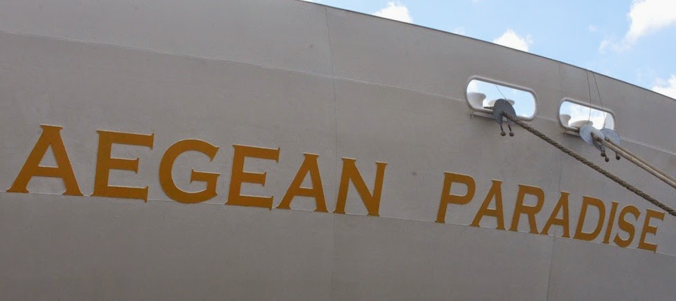 ETS gemisi Agean Paradise ile yolculuk YOLCULUK BIR KARA SEVDA