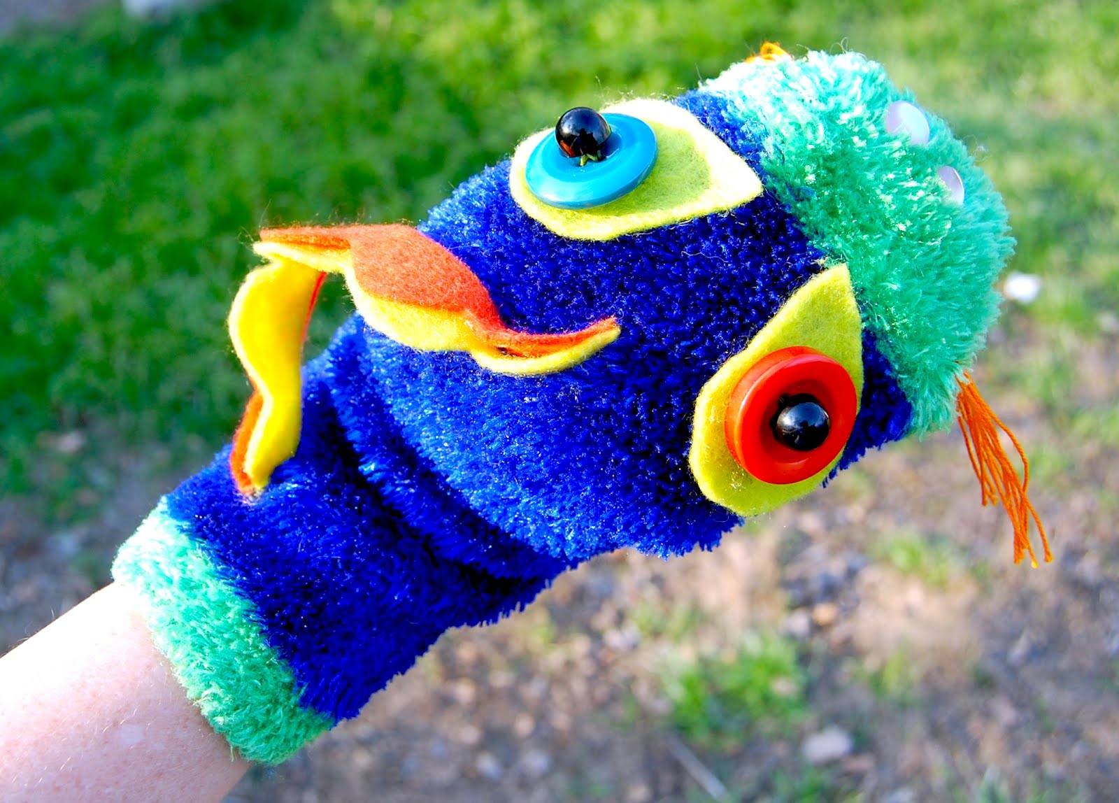 Mama Storms Sock Puppet