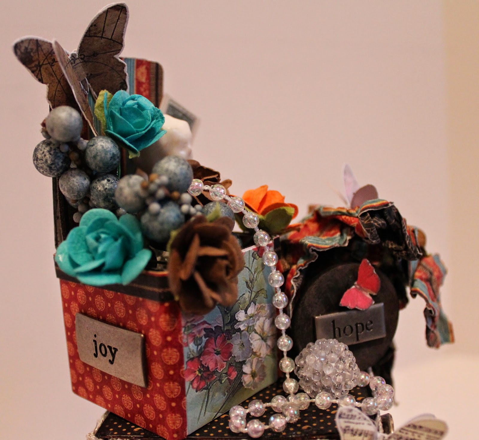 Pam Bray Designs: A Girl with Flair: Love, Joy, Hope Artist Block with
