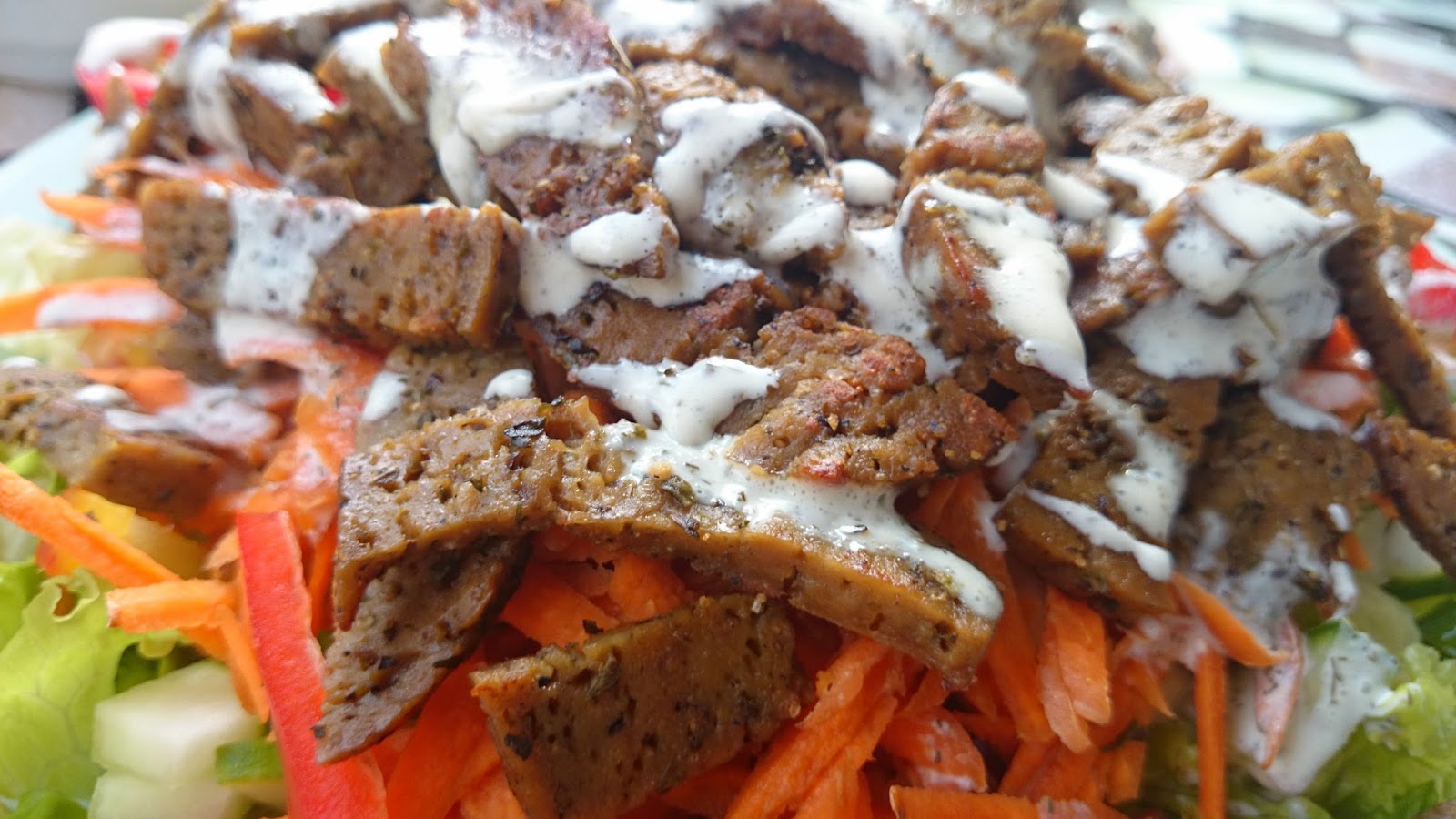 Vegspiration Blog de inspiración vegana Ensalada de kebab vegano con