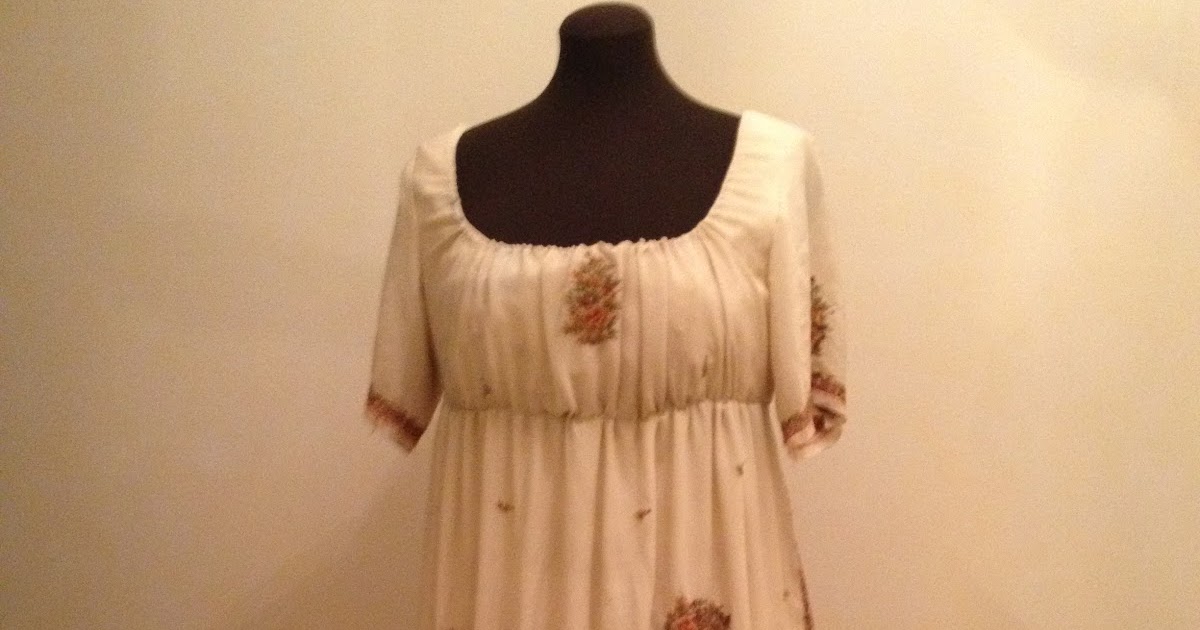 Maggie's Costume Wardrobe Regency drawstring gown and open robe