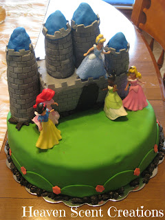 Heaven Scent Creations: Disney Princess Cake