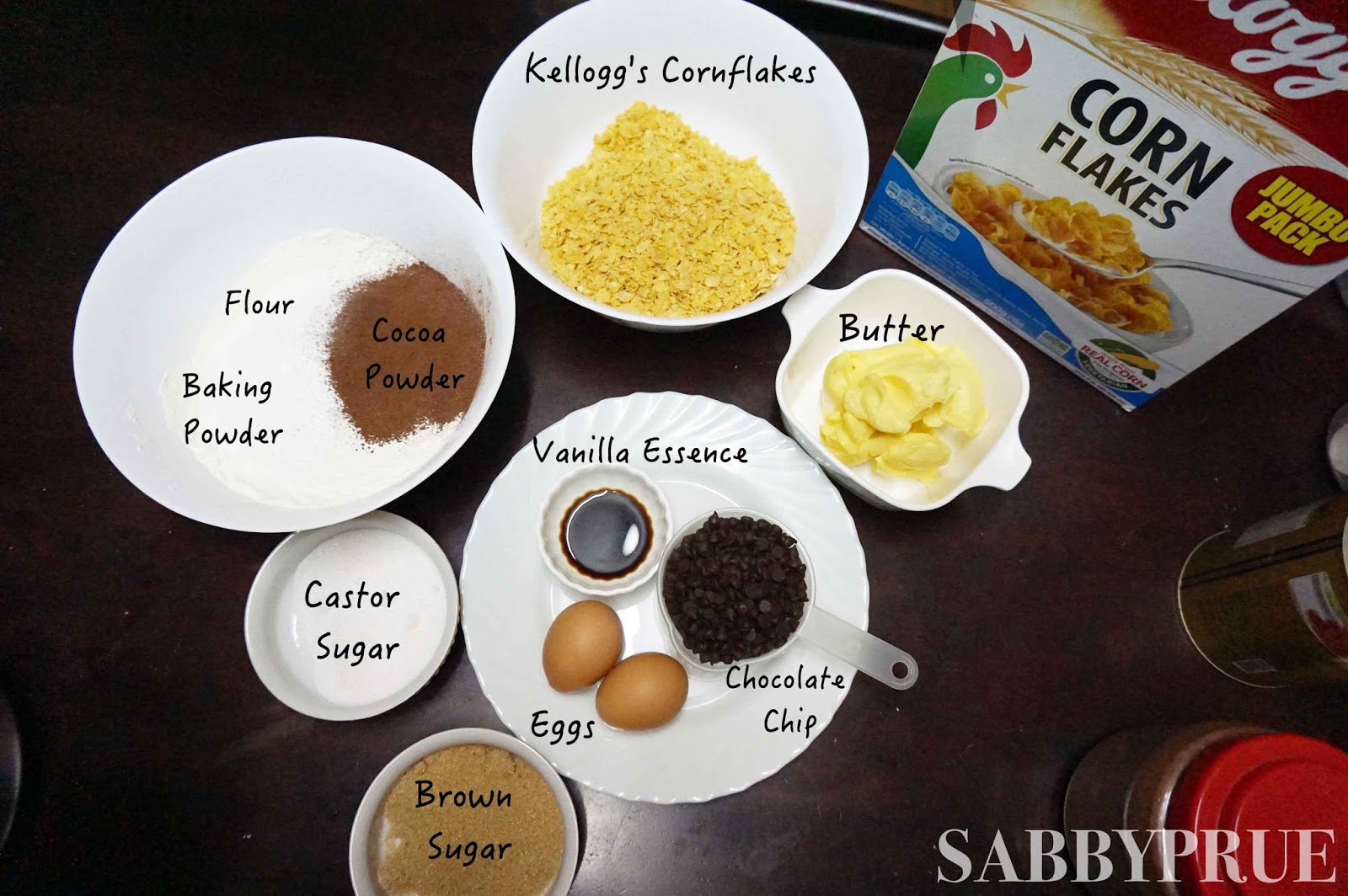 RECIPE Kellogg's Cornflakes Double Chocolate Chip Cookies ♥ Sabby