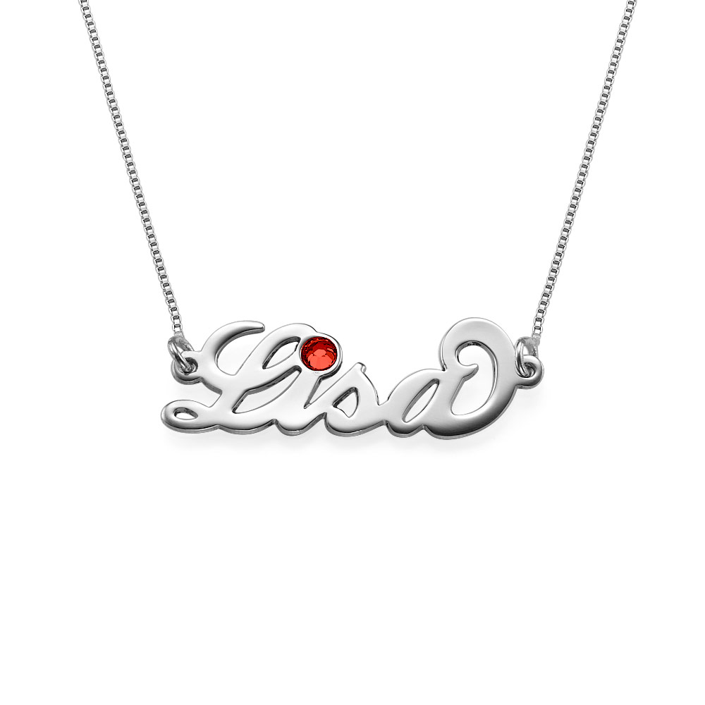 Personalized Jewelry - Swarovski "Carrie" Necklace Personalized Jewelry - Swarovski "Carrie" Necklace