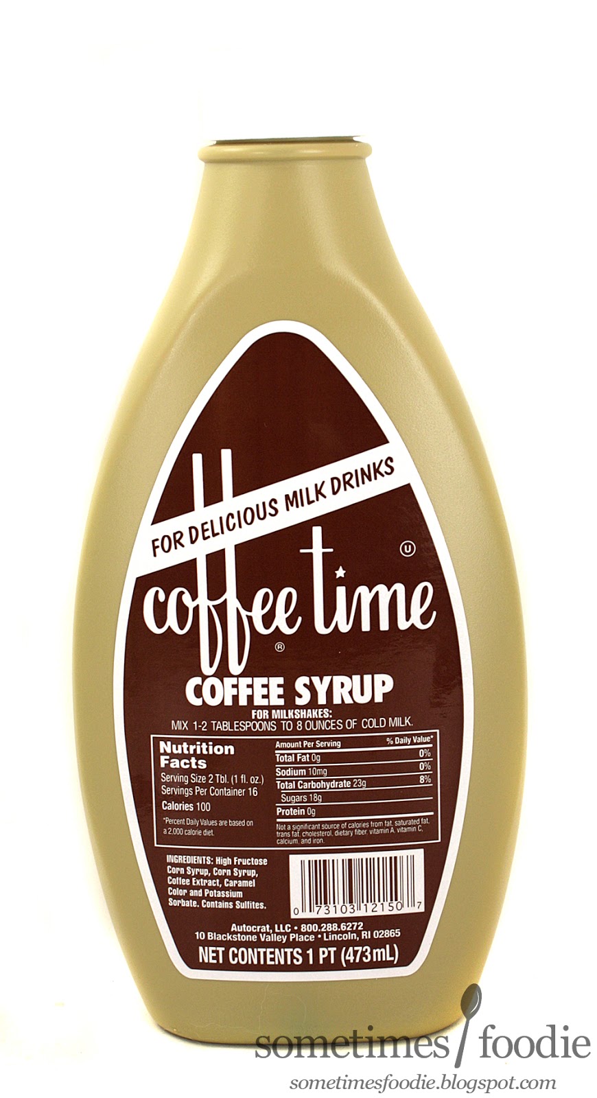 Sometimes Foodie Coffee Time Syrup ShopRite Berlin, NJ (Quickie Review)