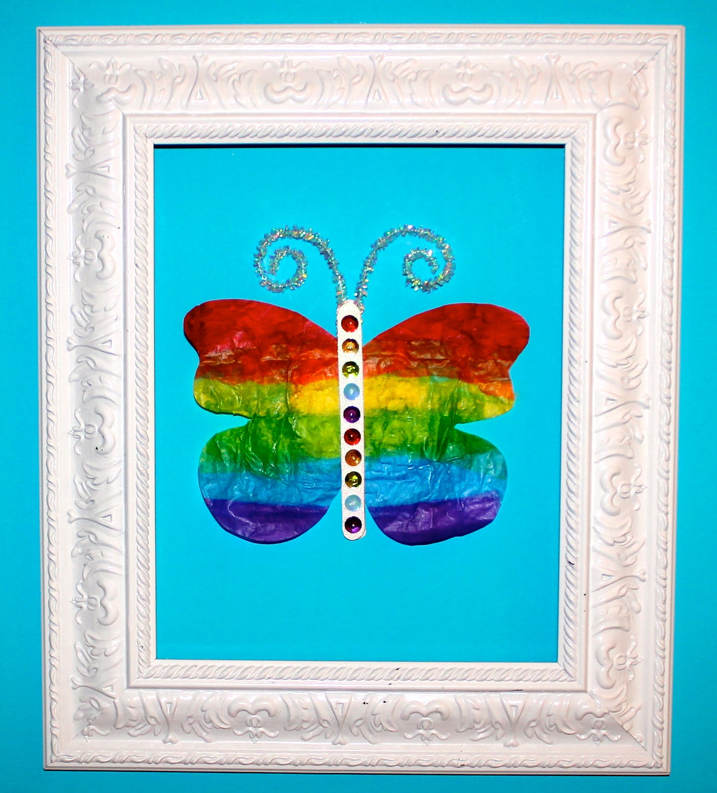 Kids Craft Stained Glass Plastic Plate Kids Craft Stained Glass Plastic Plate