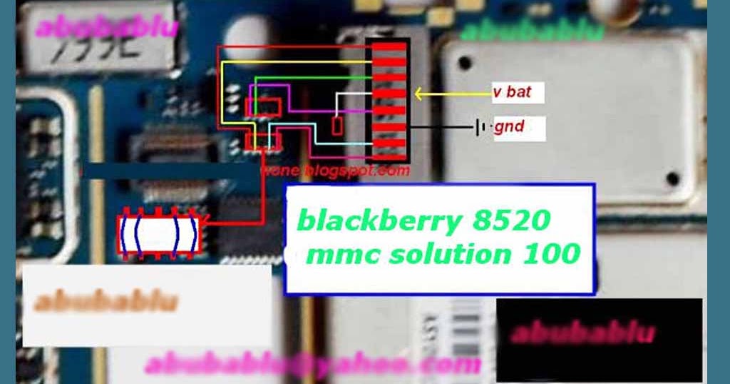 Blackberry 8520 memory card solution Electronic Repairing