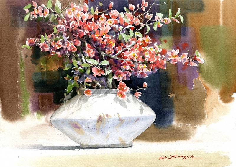 Korean Watercolor Painter "Shin Jong Sik" - Fine Art and You