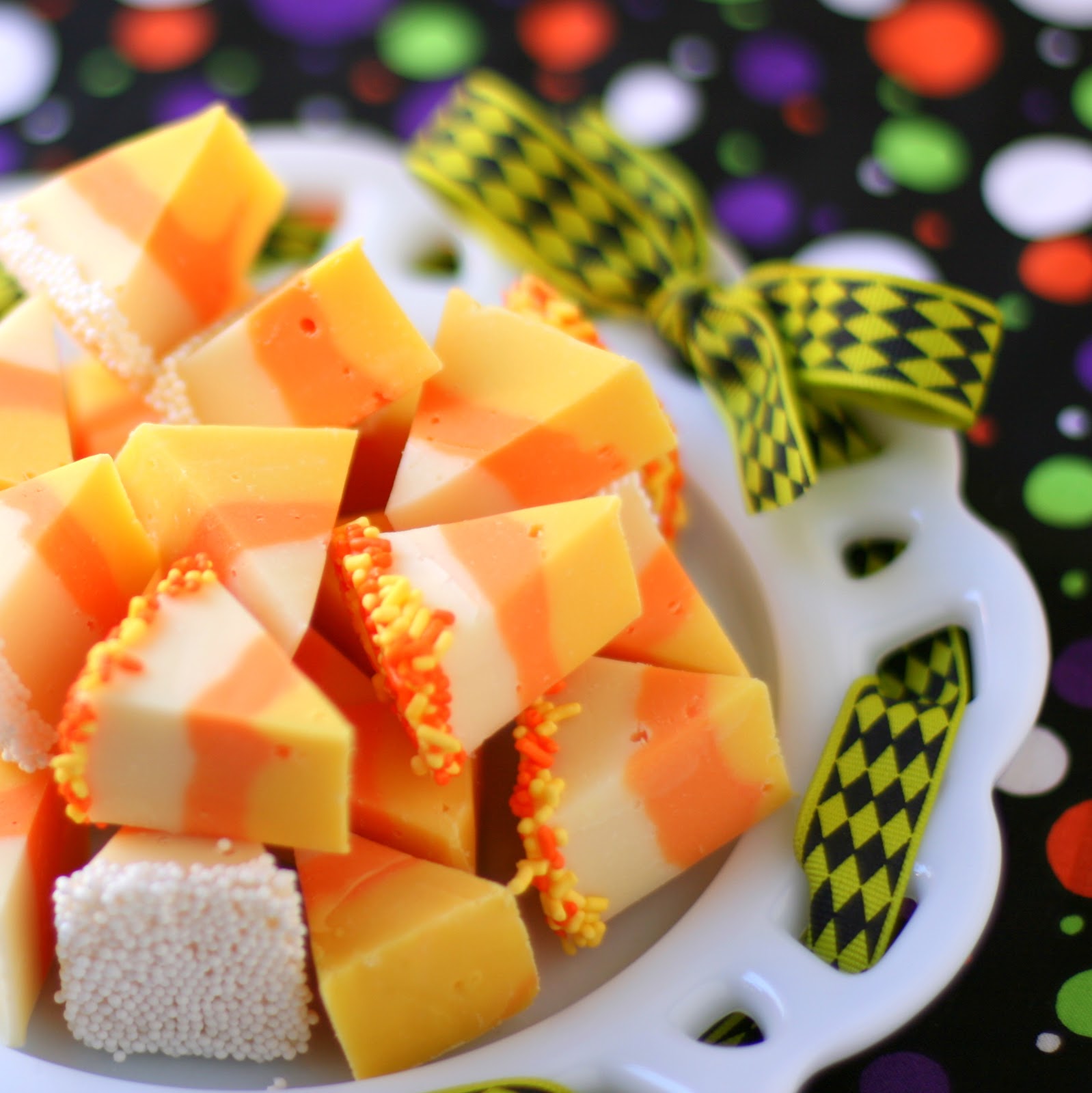 White Chocolate Candy Corn Fudge Network Hobbies